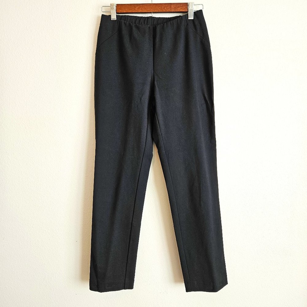 J Jill Black Ponte Pants, Size Petite XS